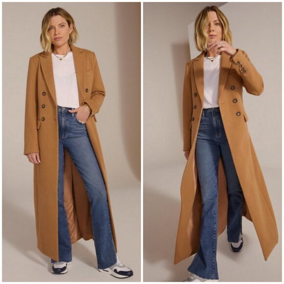 💕FAVORITE DAUGHTER💕 The Simon Coat ~ Camel Brown XS NWT - Picture 5 of 16
